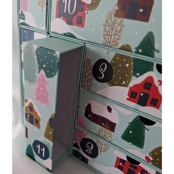 Harry & David Advent Calendar 12 Days Hard Cardboard - Picture 2 of 7